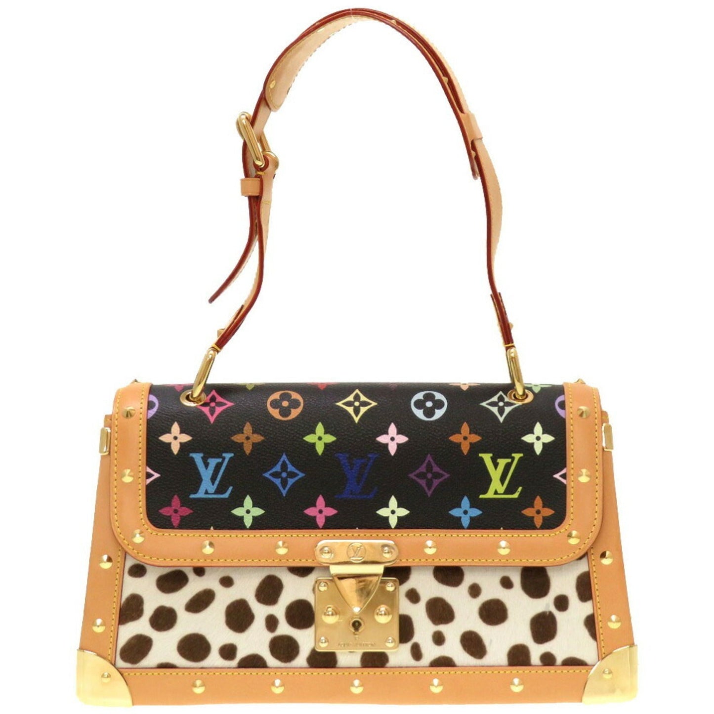 LOUIS VUITTON Monogram Multicolor Sac Dalmatian Harako Noir M92825 Shoulder Bag Handbag