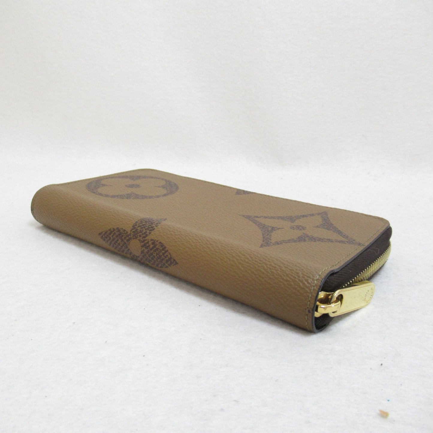 LOUIS VUITTON Zippy Wallet Round Long Wallet Brown Monogram / Giant PVC coated canvas M69353