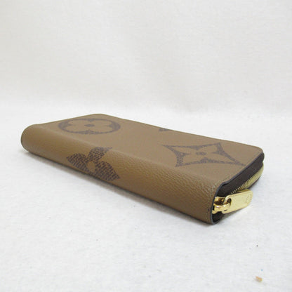 LOUIS VUITTON Zippy Wallet Round Long Wallet Brown Monogram / Giant PVC coated canvas M69353