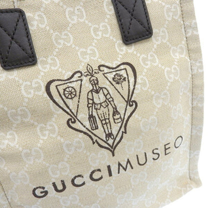 Gucci GG canvas mini handbag Museo Museum limited beige