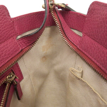 Gucci leather swing mini handbag pink