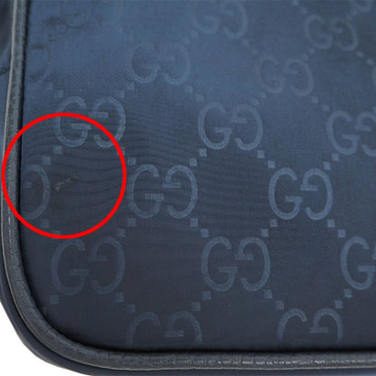 Gucci Nylon Clutch Bag,Pouch Navy