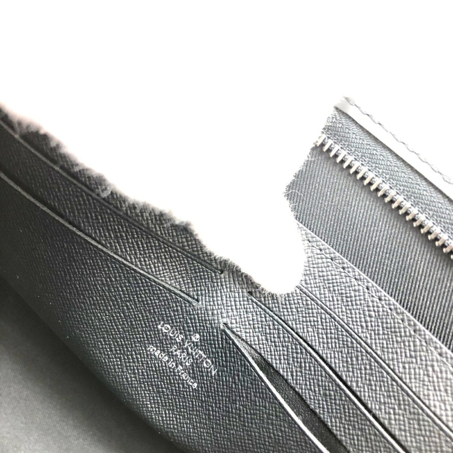 LOUIS VUITTON Pochette Voyage M61692 Monogram Eclipse Black Silver Hardware Men's Second Bag