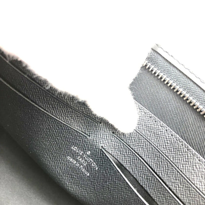 LOUIS VUITTON Pochette Voyage M61692 Monogram Eclipse Black Silver Hardware Men's Second Bag