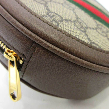 Gucci Bag Offidia Mini Rucksack Backpack Brown Sherry Line Ladies GG Supreme