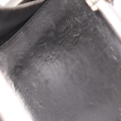 LOUIS VUITTON Minaudiere Clutch Bag M95802 Monogram Motard Gray Series Silver Metal Fittings 2WAY Chain Shoulder Clasp