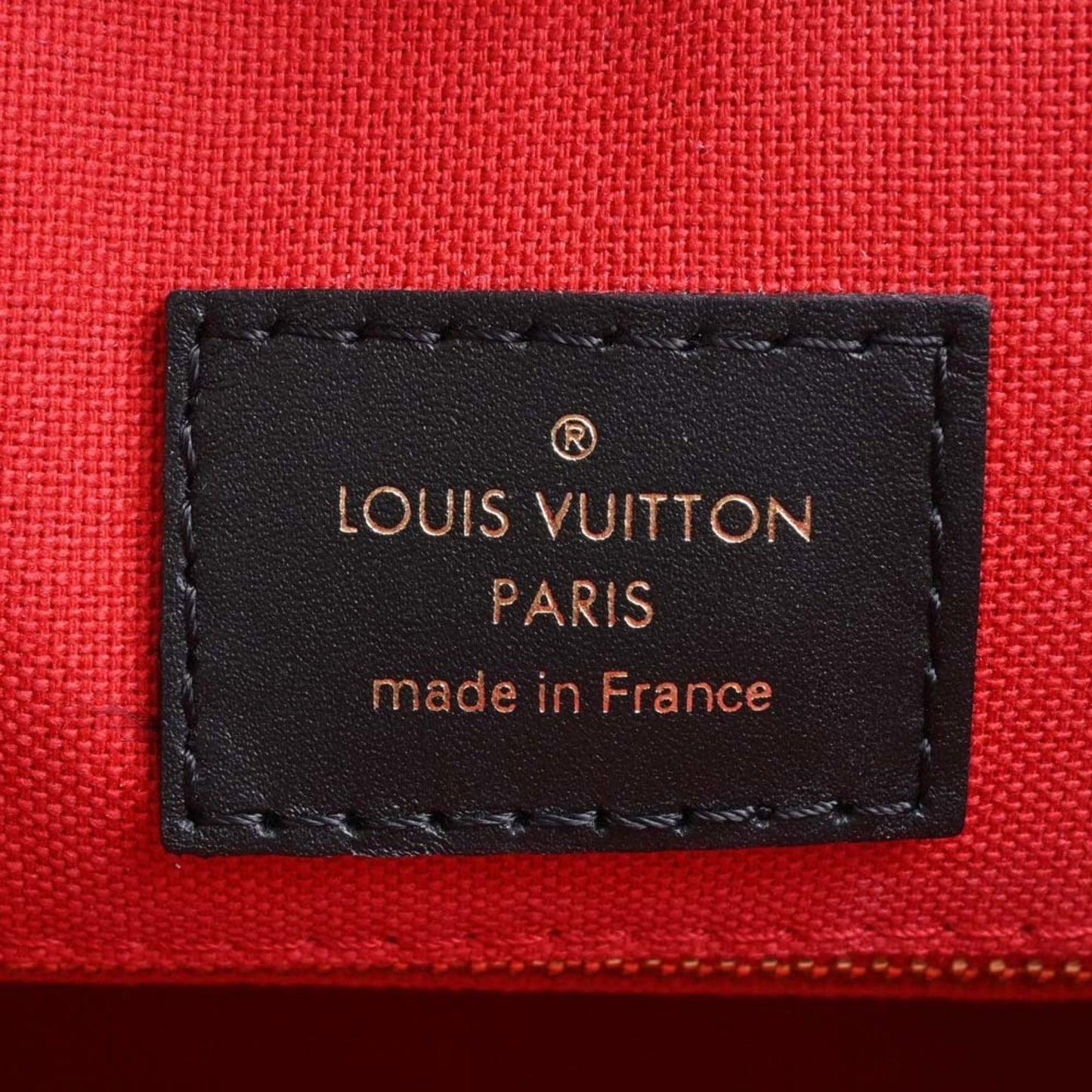 LOUIS VUITTON Monogram Giant Reverse On the Go MM Handbag M45321 Brown Women's