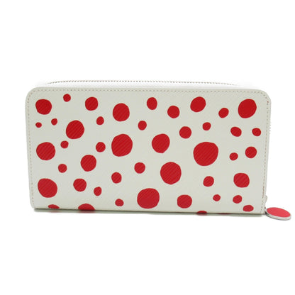 LOUIS VUITTON LVxYK Zippy Wallet Round Long Wallet White Blanc Epi leather M81961