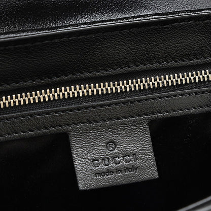 Gucci GG Marmont Small Sequin Shoulder Bag Black 443497