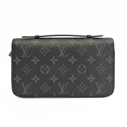 LOUIS VUITTON Monogram Eclipse Zippy XL M61698 Men's Monogram Eclipse Long Wallet [bi-fold] Monogram Eclipse