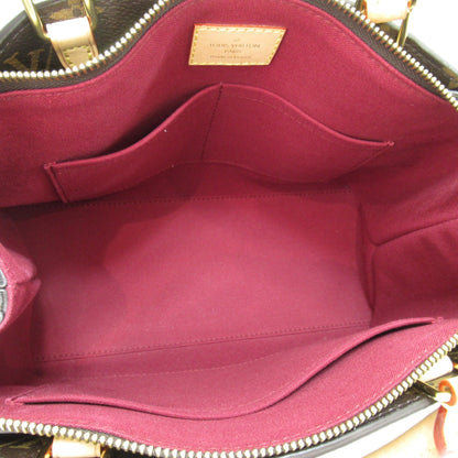LOUIS VUITTON Petit Palais PM Shoulder Bag Brown Monogram PVC coated canvas M45900