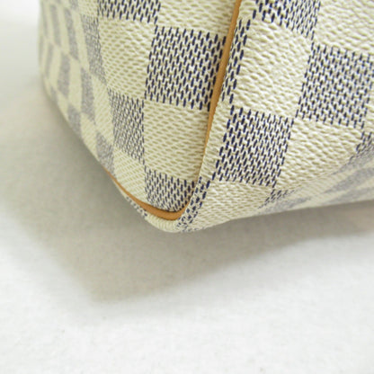 LOUIS VUITTON Speedy 30 handbag White Damier Azur PVC coated canvas N41533