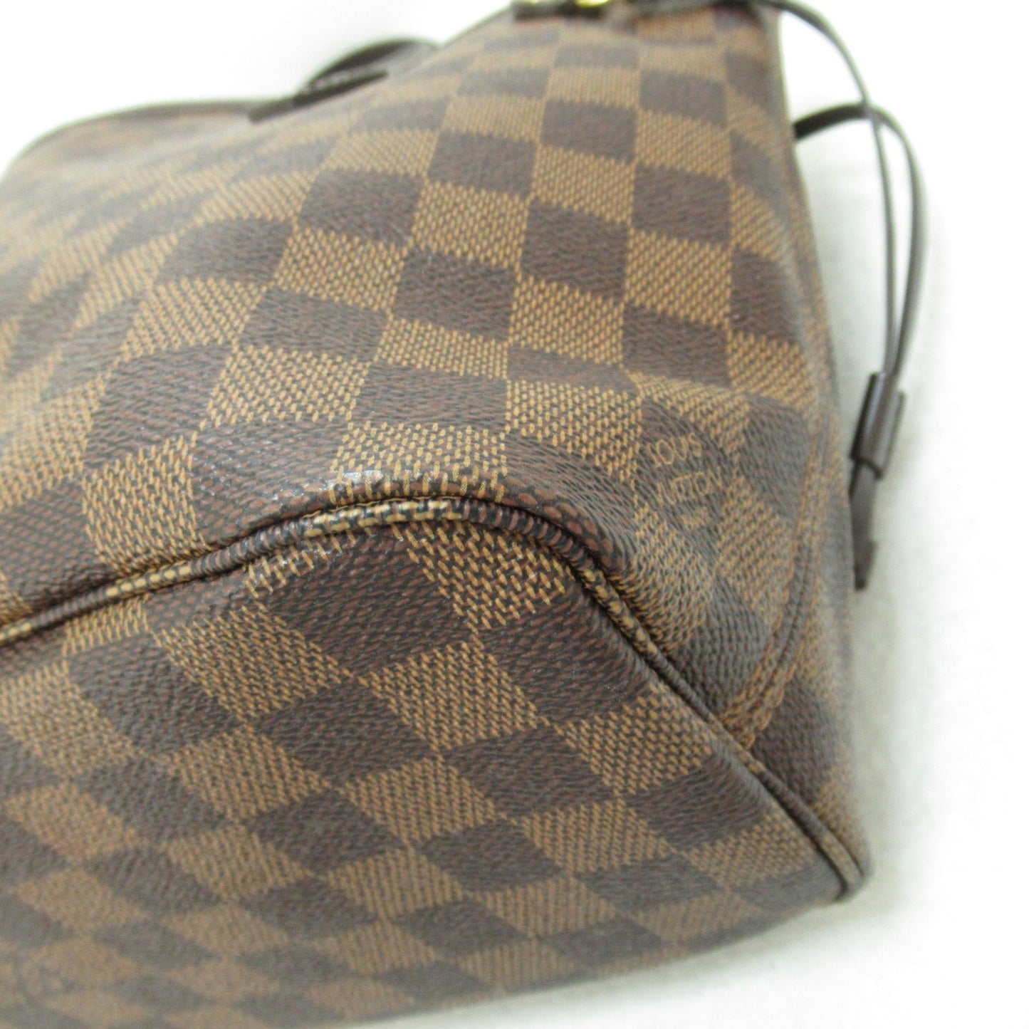LOUIS VUITTON Never full Brown Ebene Damier PVC coated canvas N51109