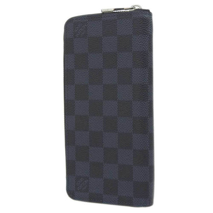 Louis Vuitton Damier Cobalt Zippy Wallet Vertical Round Zipper