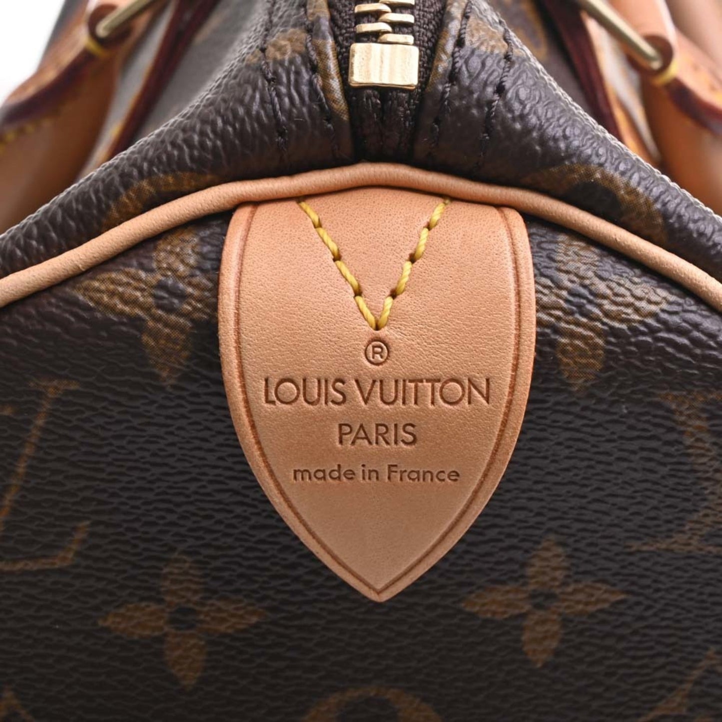 LOUIS VUITTON Monogram Speedy 30 Handbag Boston Bag M41526 Brown Women's