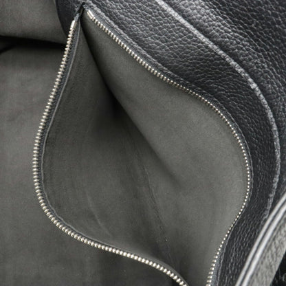 LOUIS VUITTON Cover Voyage Tote Bag Shoulder Taurillon Leather Noir Black M50086
