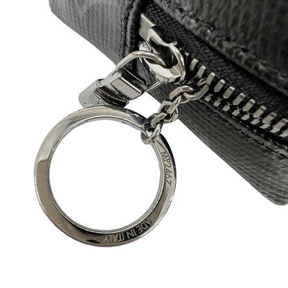 LOUIS VUITTON Bijoux Sack Square Pouch MP2467 Shiny Monogram Eclipse Rainbow Key Ring Bag Charm Belt Waist Men's
