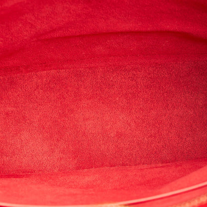 Louis Vuitton Epi Lussac Shoulder Bag M52287 Castilian Red Leather Ladies LOUIS VUITTON