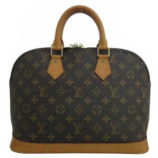 Louis Vuitton Handbag Monogram Alma Brown Canvas Bag Ladies M51130