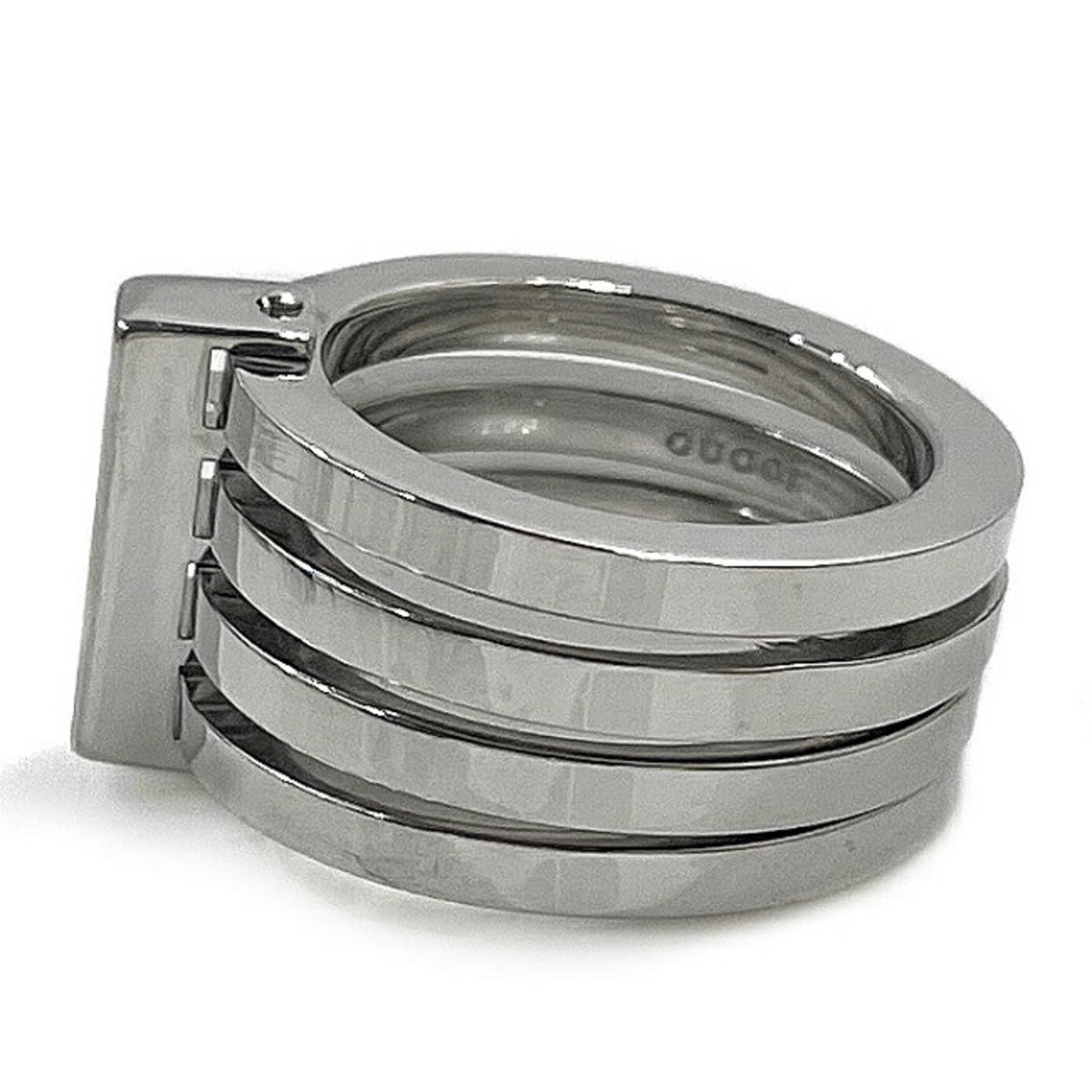 Gucci four ring silver Ag 925 GUCCI No. 7 men's women's