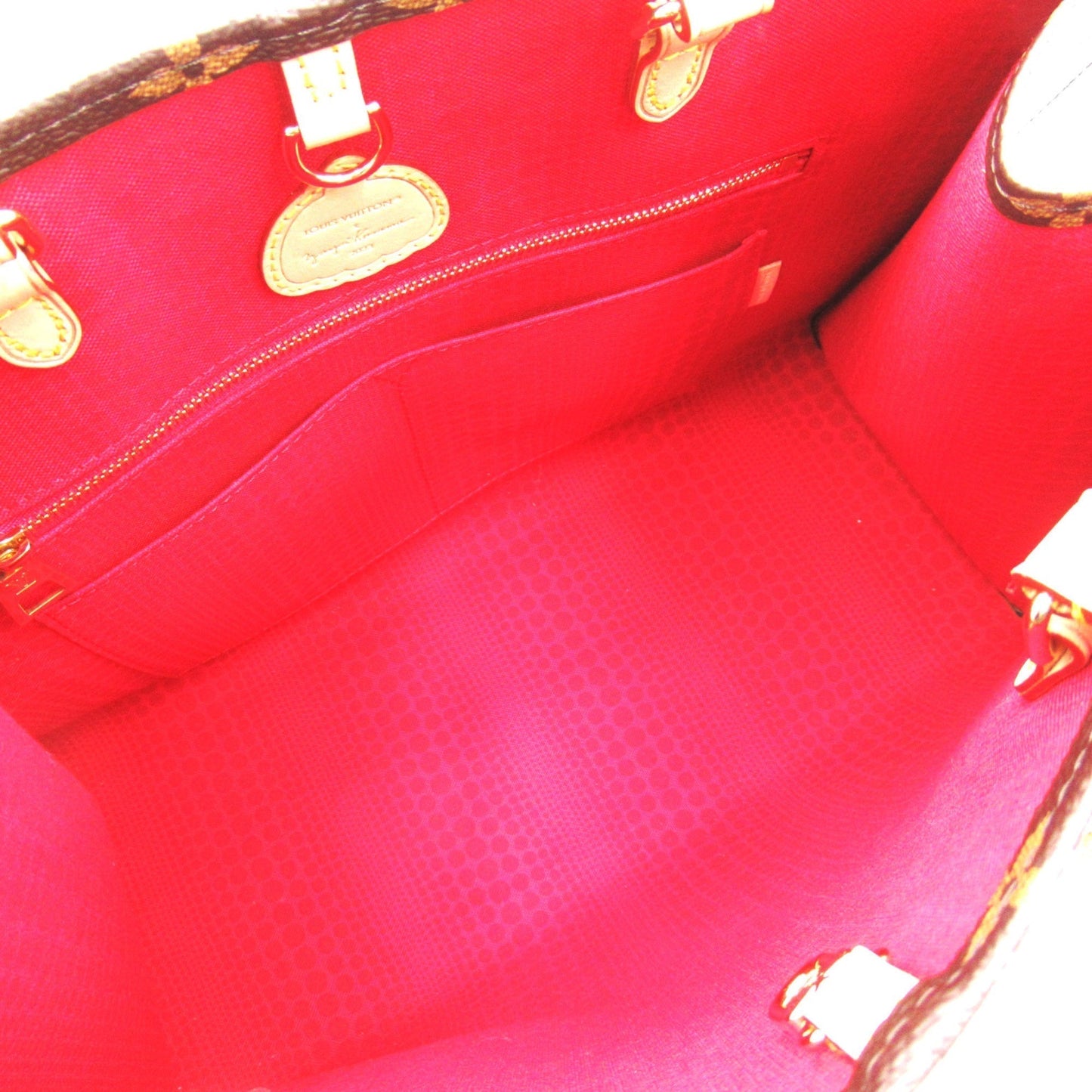 LOUIS VUITTON LVxYK On-the-Go MM Brown Mulch color Monogram PVC coated canvas M46379