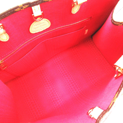 LOUIS VUITTON LVxYK On-the-Go MM Brown Mulch color Monogram PVC coated canvas M46379