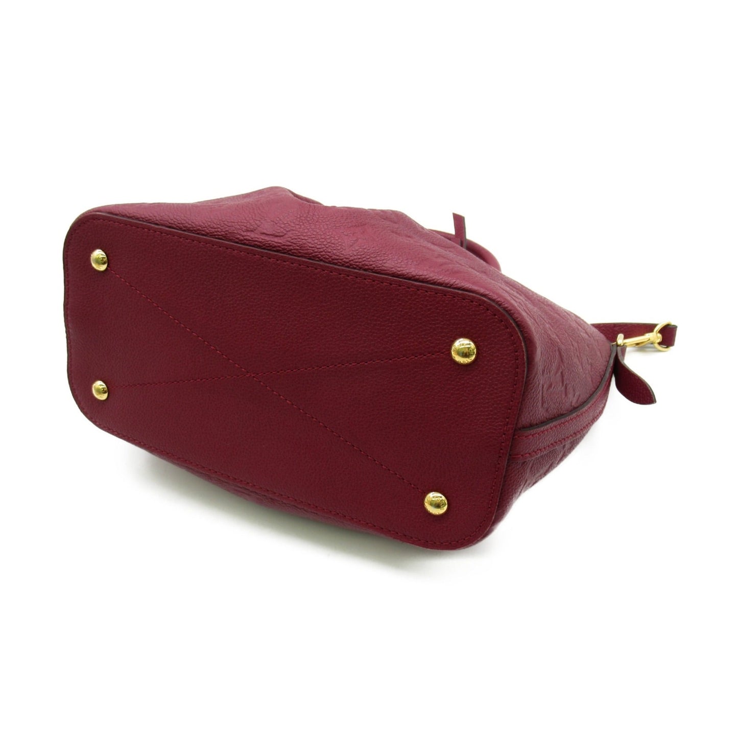 LOUIS VUITTON Mazarine PM Shoulder Bag Purple Leysin Monogram empreinte Calfskin [cowhide] M43215