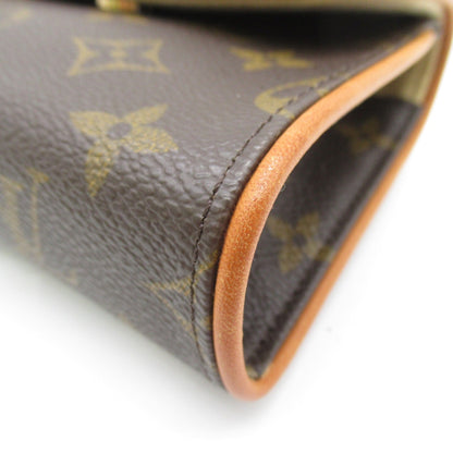 LOUIS VUITTON Pochette Florentine Brown Monogram PVC coated canvas M51855