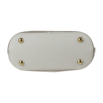LOUIS VUITTON Mini Lagoon Bay Epi Plage Handbag M92263 PVC Leather Greige White Gold Hardware