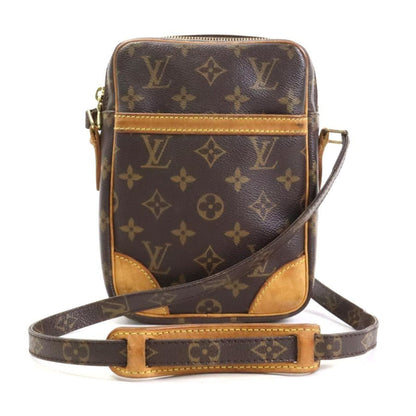 LOUIS VUITTON Crossbody Shoulder Bag Monogram Danube Canvas Brown Unisex M45266