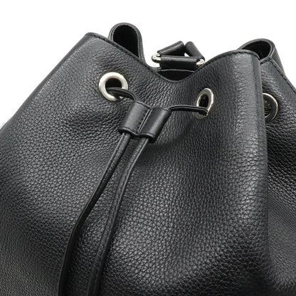 Gucci Soho Backpack Rucksack Leather Black 368587