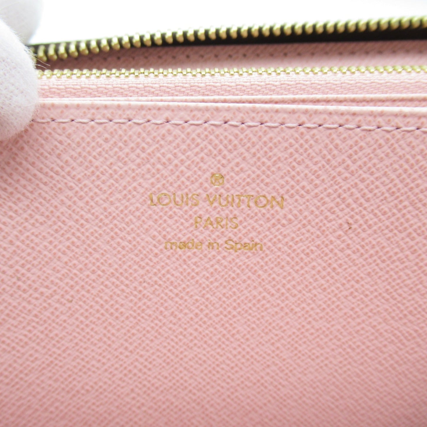 LOUIS VUITTON Zippy Wallet Japan Only Brown Rose valerine PVC coated canvas Monogram Vivienne M69054