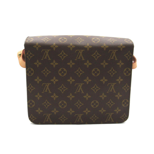 LOUIS VUITTON Cartouchiere 26 Brown Monogram PVC coated canvas M51252