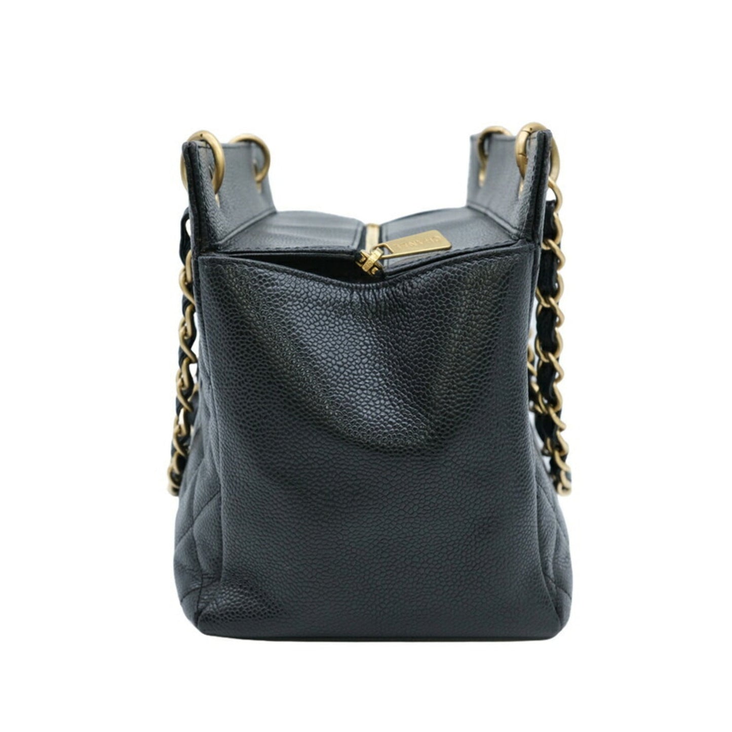 Chanel Caviar Leather Black Handbag 5
