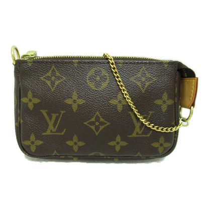 LOUIS VUITTON Mini Pochette Accessoires Brown Monogram PVC coated canvas M58009