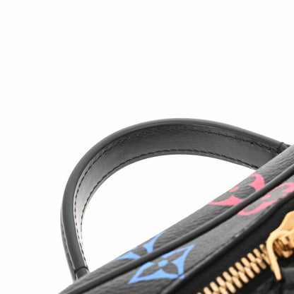 LOUIS VUITTON Monogram Game On Vanity PM Noir M57482 Women's Canvas Bag
