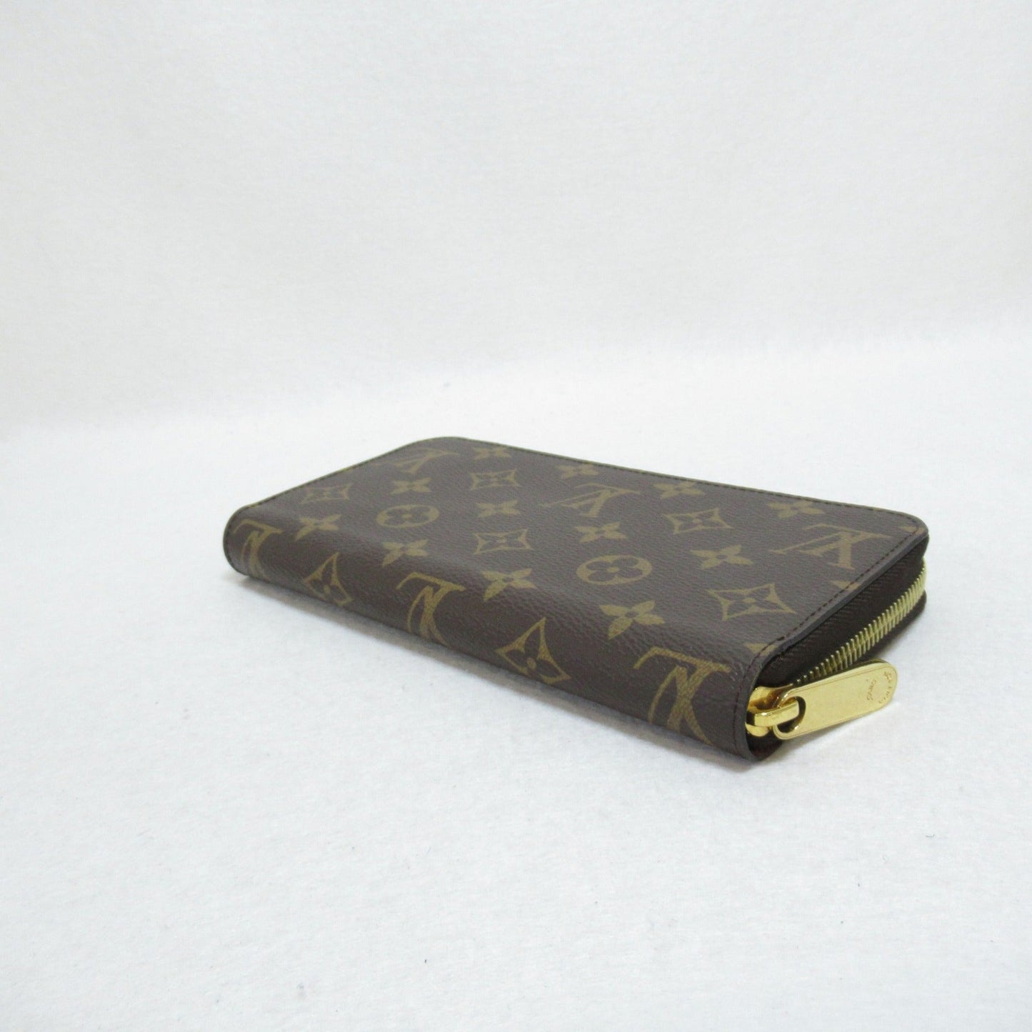 LOUIS VUITTON Zippy Wallet Round Long Wallet Brown Monogram PVC coated canvas M42616