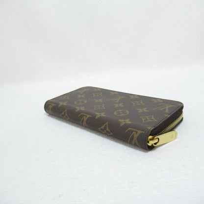 LOUIS VUITTON Zippy Wallet Round Long Wallet Brown Monogram PVC coated canvas M42616