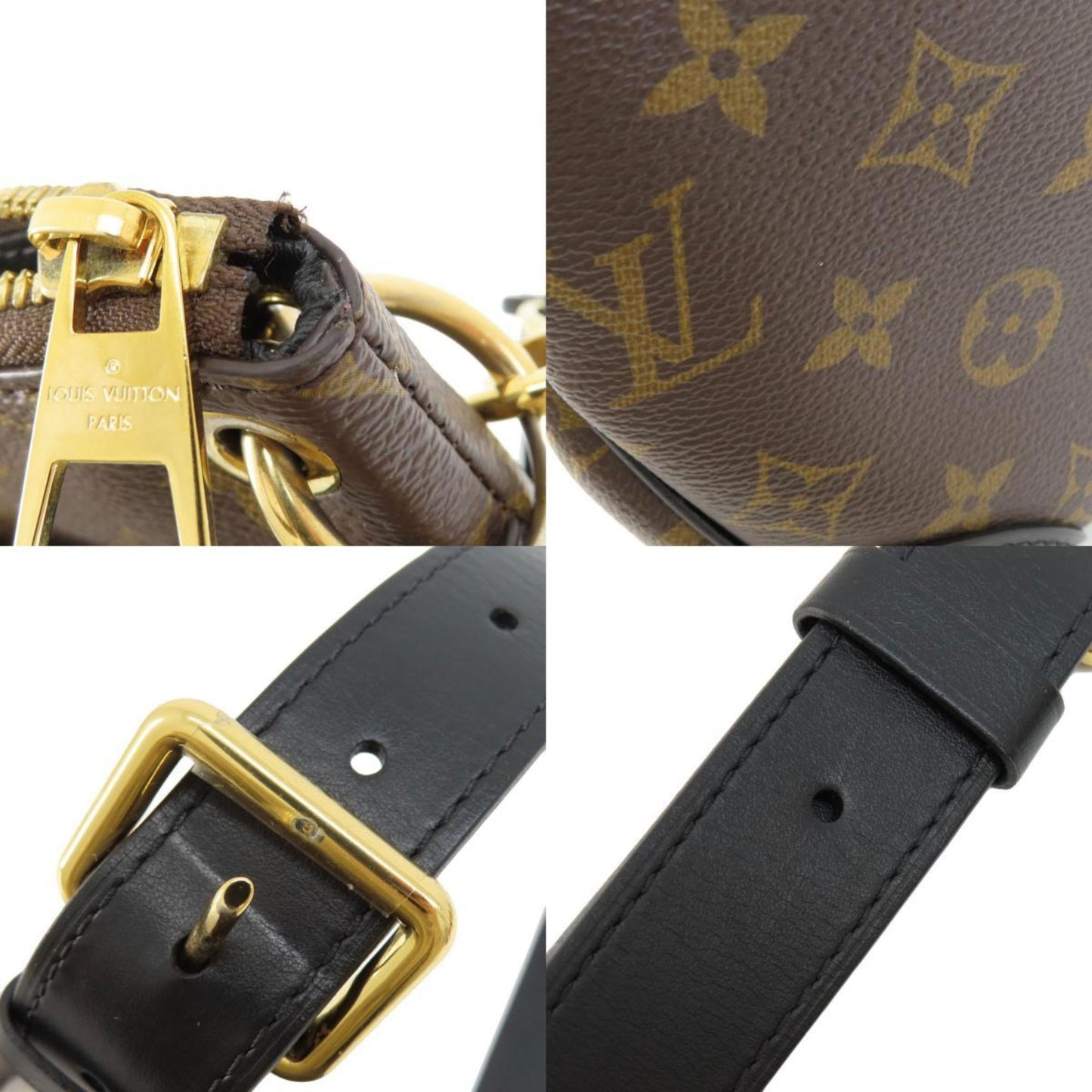 LOUIS VUITTON M45353 Odeon NM PM Monogram Shoulder Bag Canvas Women's