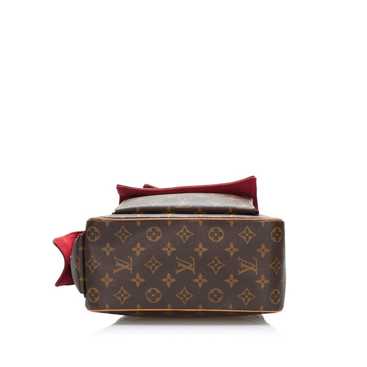 LOUIS VUITTON Monogram Exantry Cite Handbag M51161 Brown PVC Leather Ladies