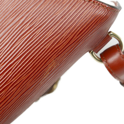 LOUIS VUITTON Epi Mabillon Backpack M52233 Kenya Brown Leather Women's
