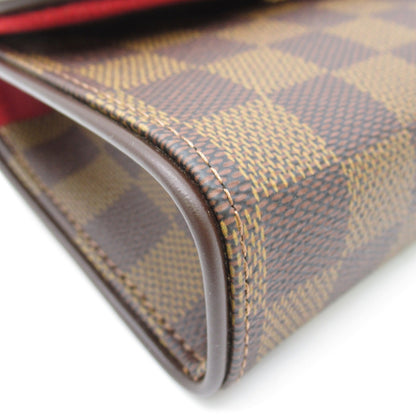 LOUIS VUITTON Pochette Florentine Brown Damier PVC coated canvas N51856