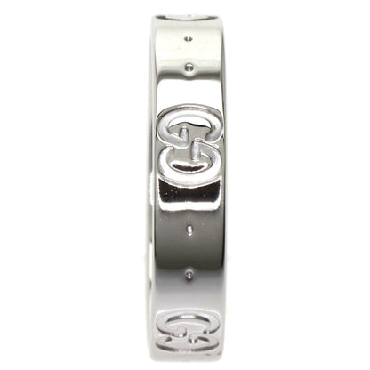 Gucci Icon #10 Ring K18 White Gold Ladies GUCCI