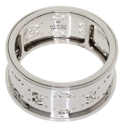 Gucci Icon #16 Ring K18 White Gold Ladies GUCCI