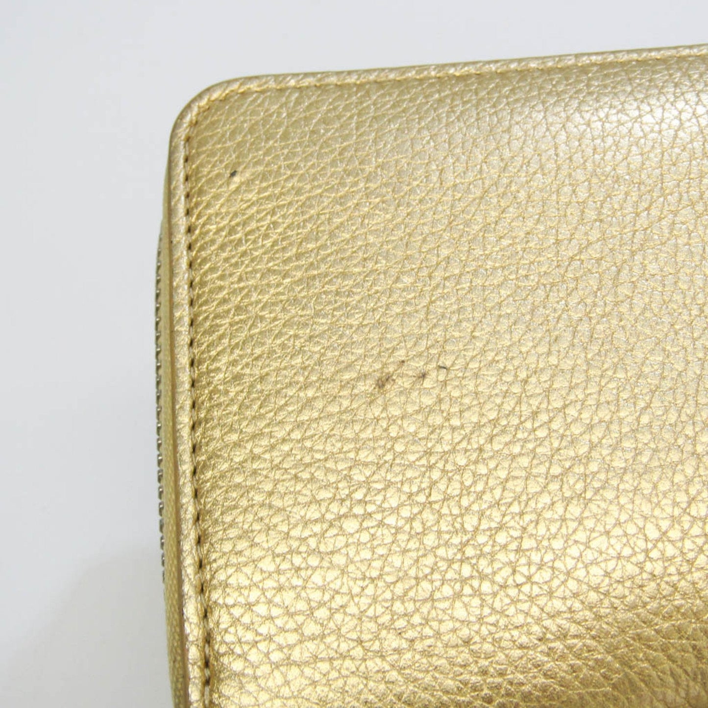 LOUIS VUITTON Zippy Lock Me Japan Limited M63816 Women's Calf Leather Long Wallet [bi-fold] Gold