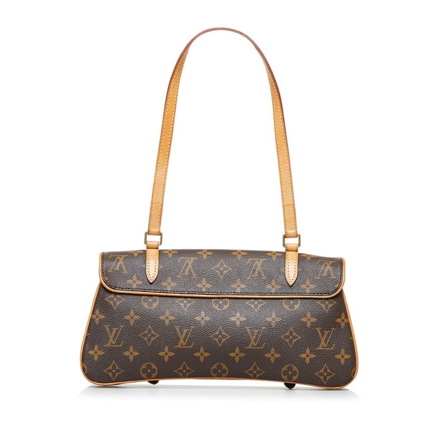 LOUIS VUITTON Monogram Marrel Shoulder Bag M51157 Brown PVC Leather Ladies
