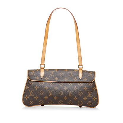 LOUIS VUITTON Monogram Marrel Shoulder Bag M51157 Brown PVC Leather Ladies