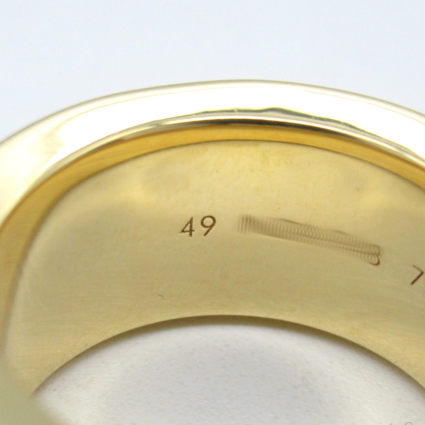 LOUIS VUITTON Petite Berg Emplant Ring Ring Gold K18 [Yellow Gold] Gold
