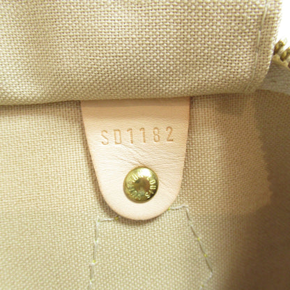 LOUIS VUITTON Speedy 30 handbag White Damier Azur PVC coated canvas N41533