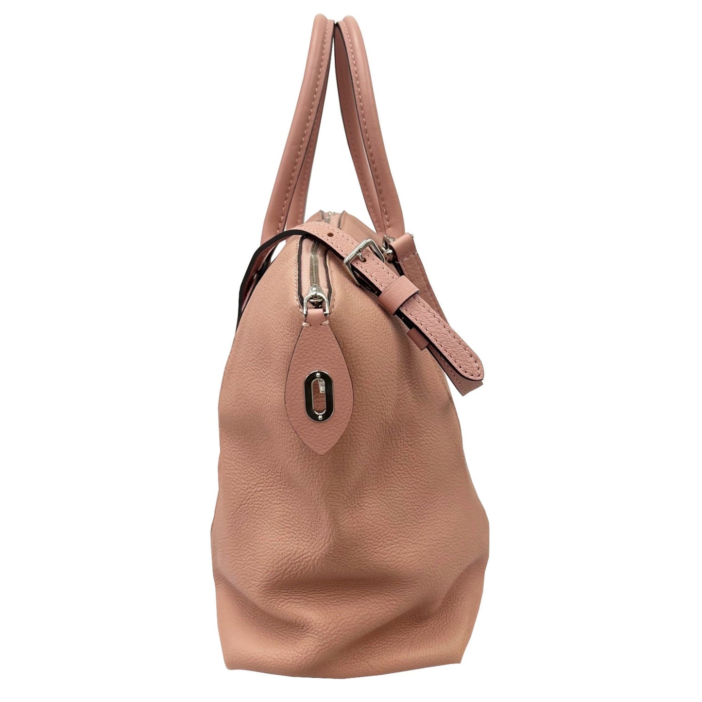 LOUIS VUITTON Lockit MM Parnacea Handbag Shoulder Bag M94594 AR4124 Leather Magnolia Pink Series Silver Hardware Women's